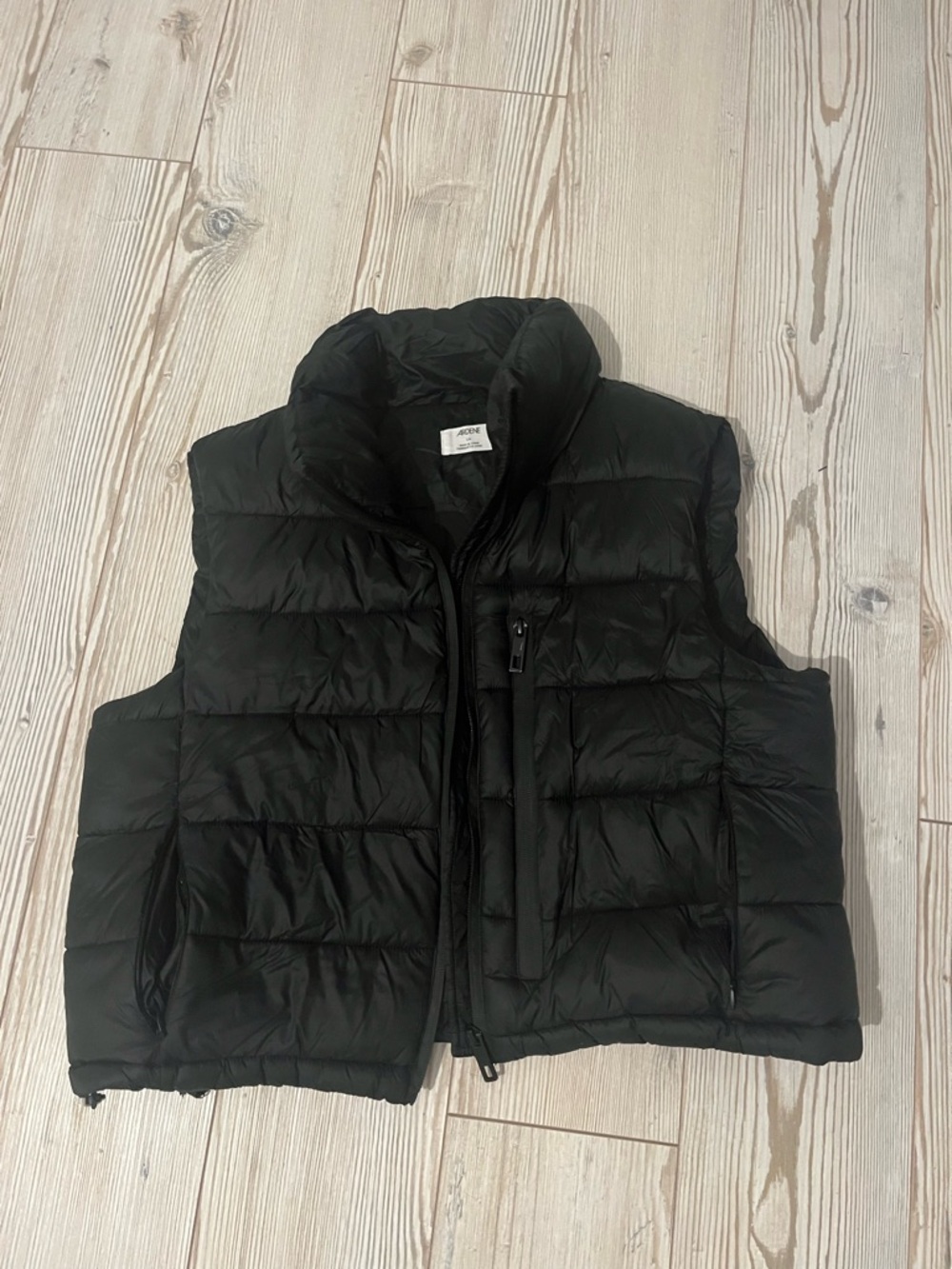 Ardene Black Quilted Puffer Vest